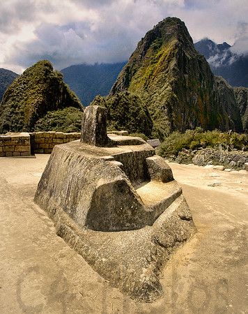 Intihuatana Sacred Stonepsd