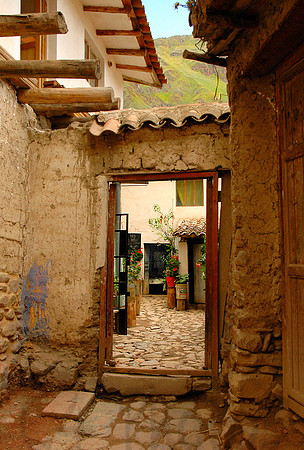 Ollantaytambo Courtyard